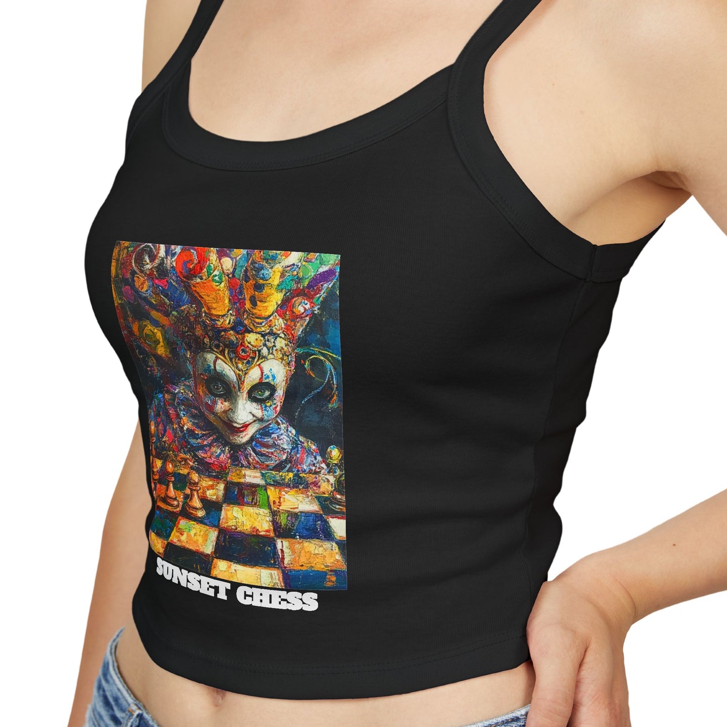 Clown Chess - Black Women's Tank Top