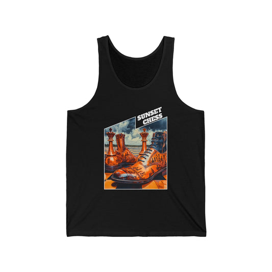 If The Shoe Fits You Must Quit - Black Tank Top
