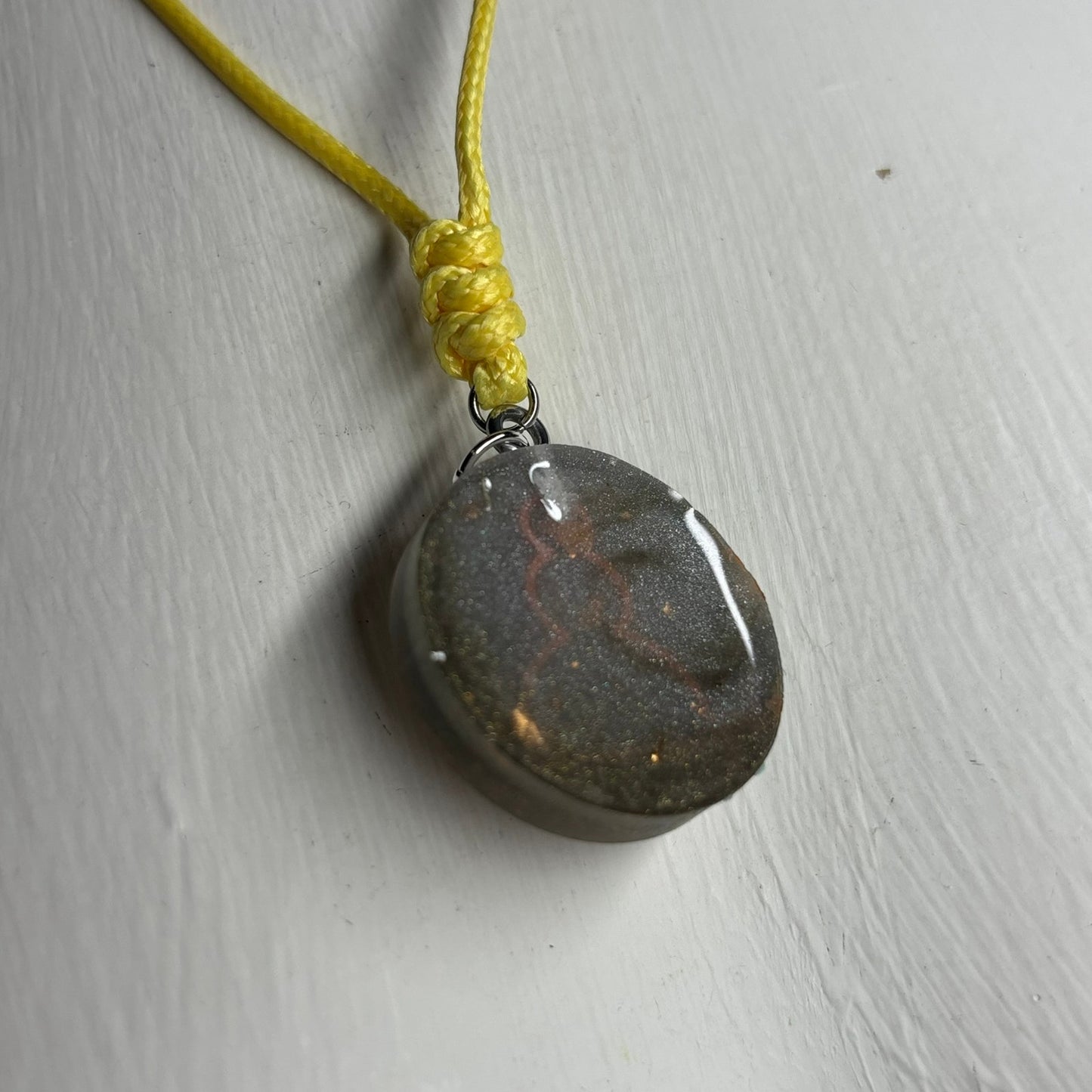 Vintage Pawn - Handmade Resin Chess Necklace