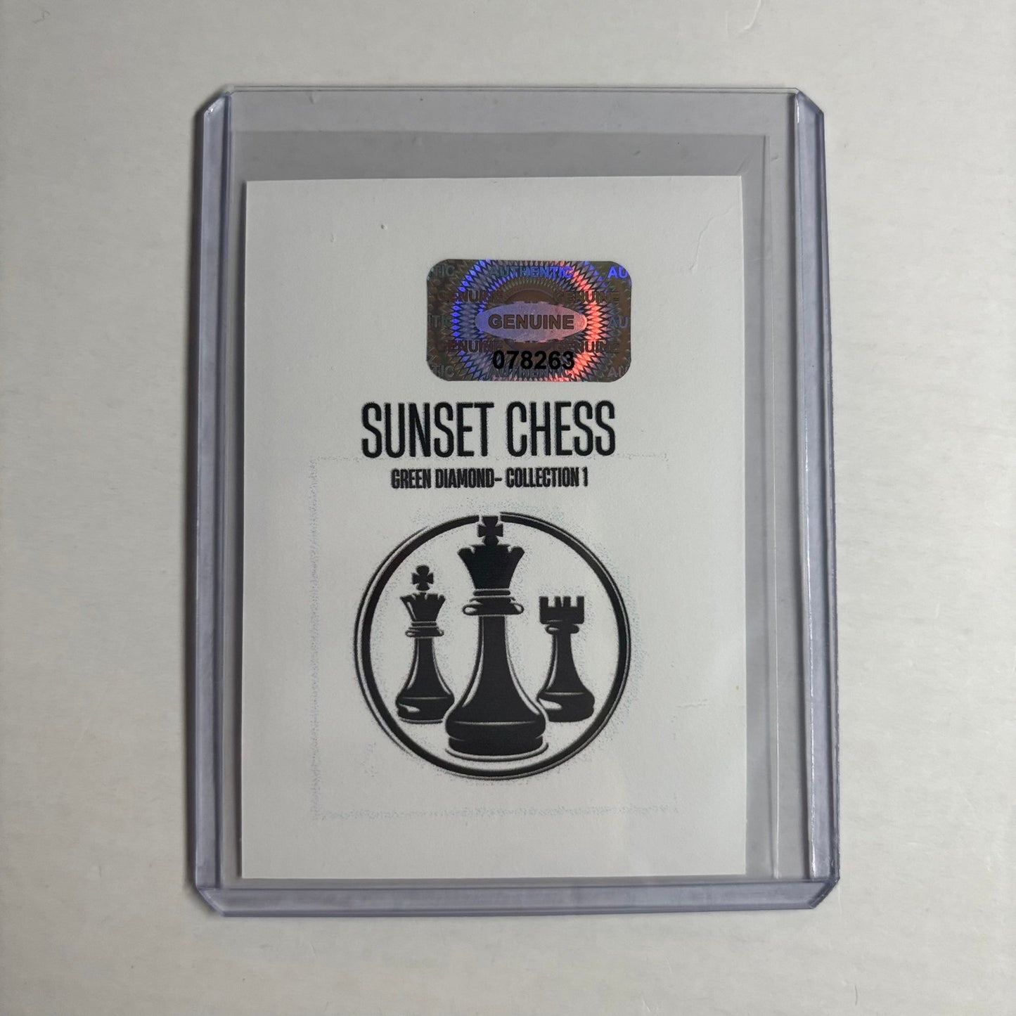 Green Diamond Collection 1 - Trading Card