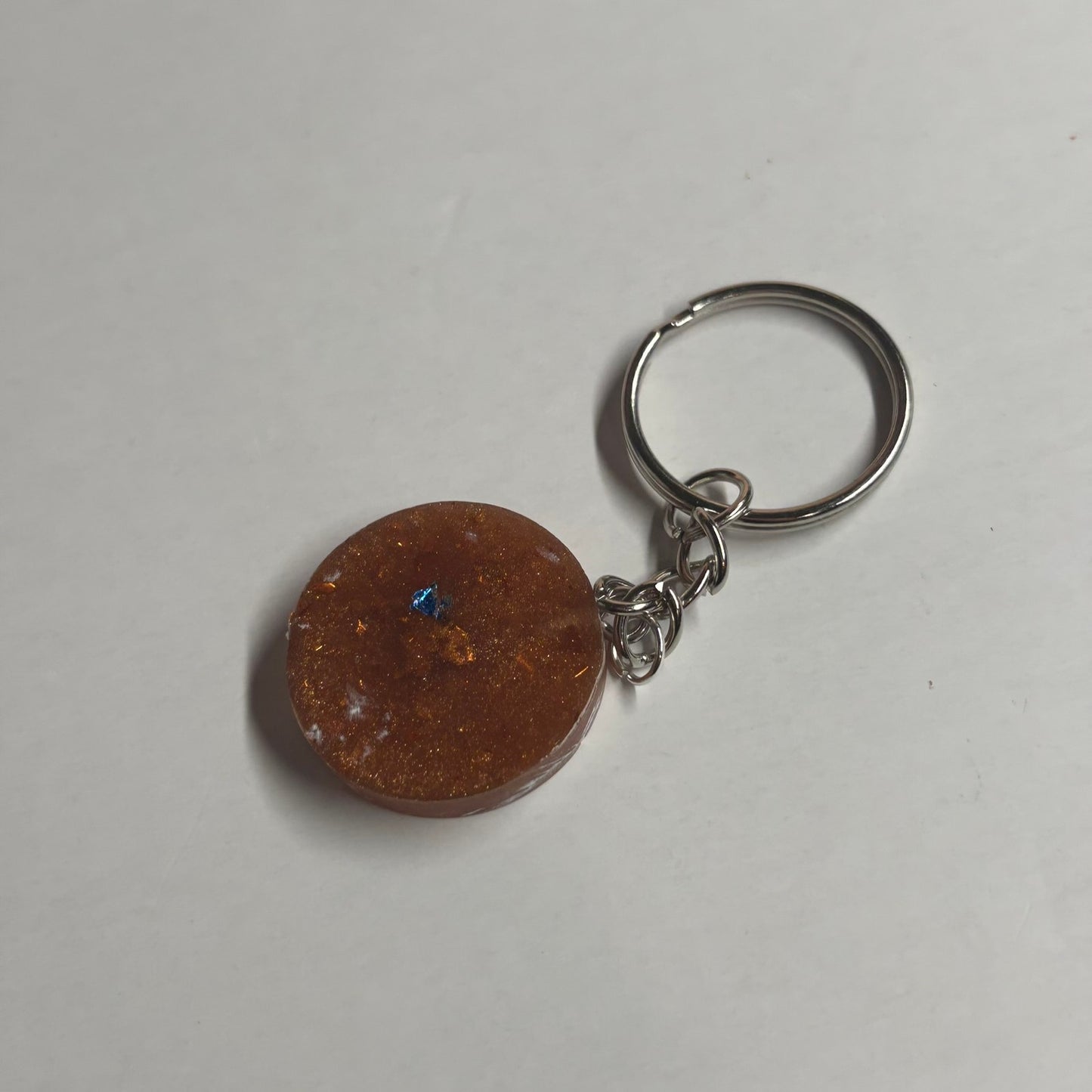 Dark Yellow Pawn - Handmade Resin Keychain