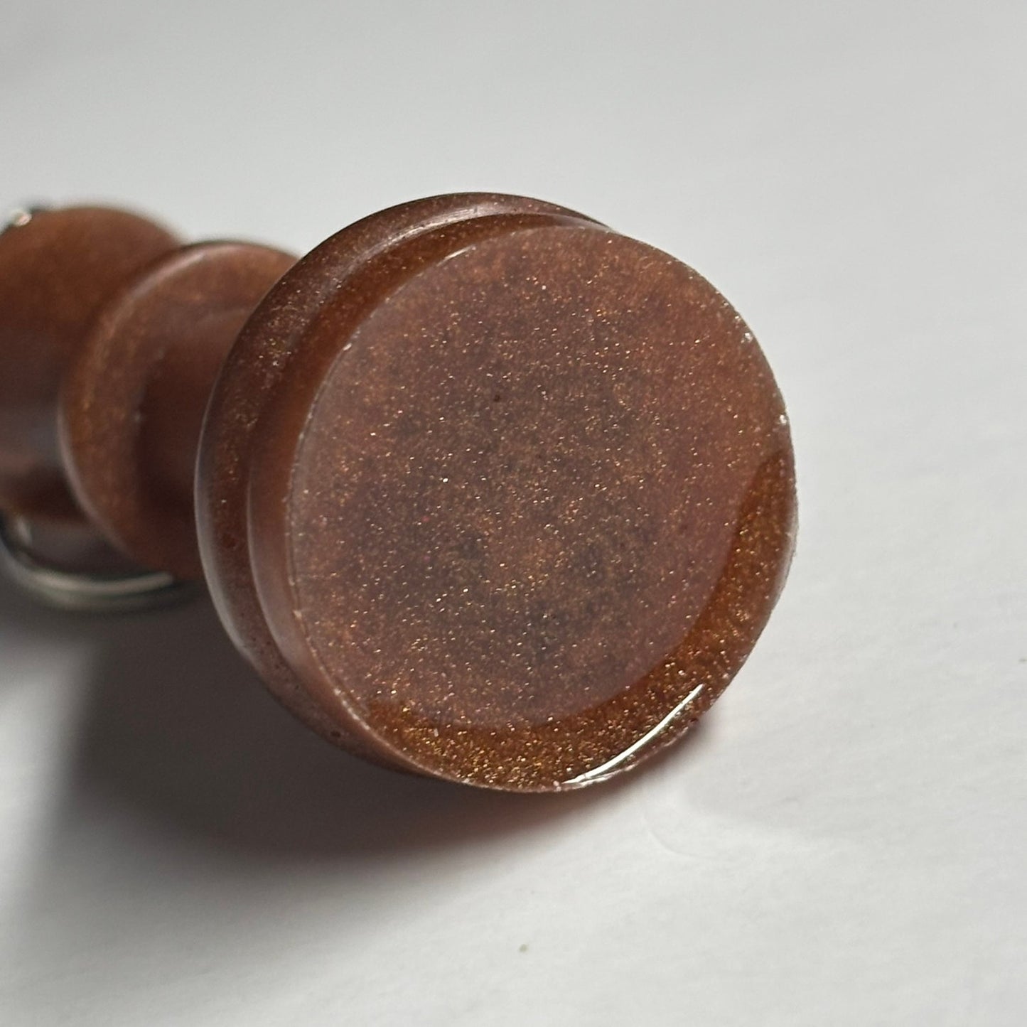 Brown King - Handmade Resin Keychain