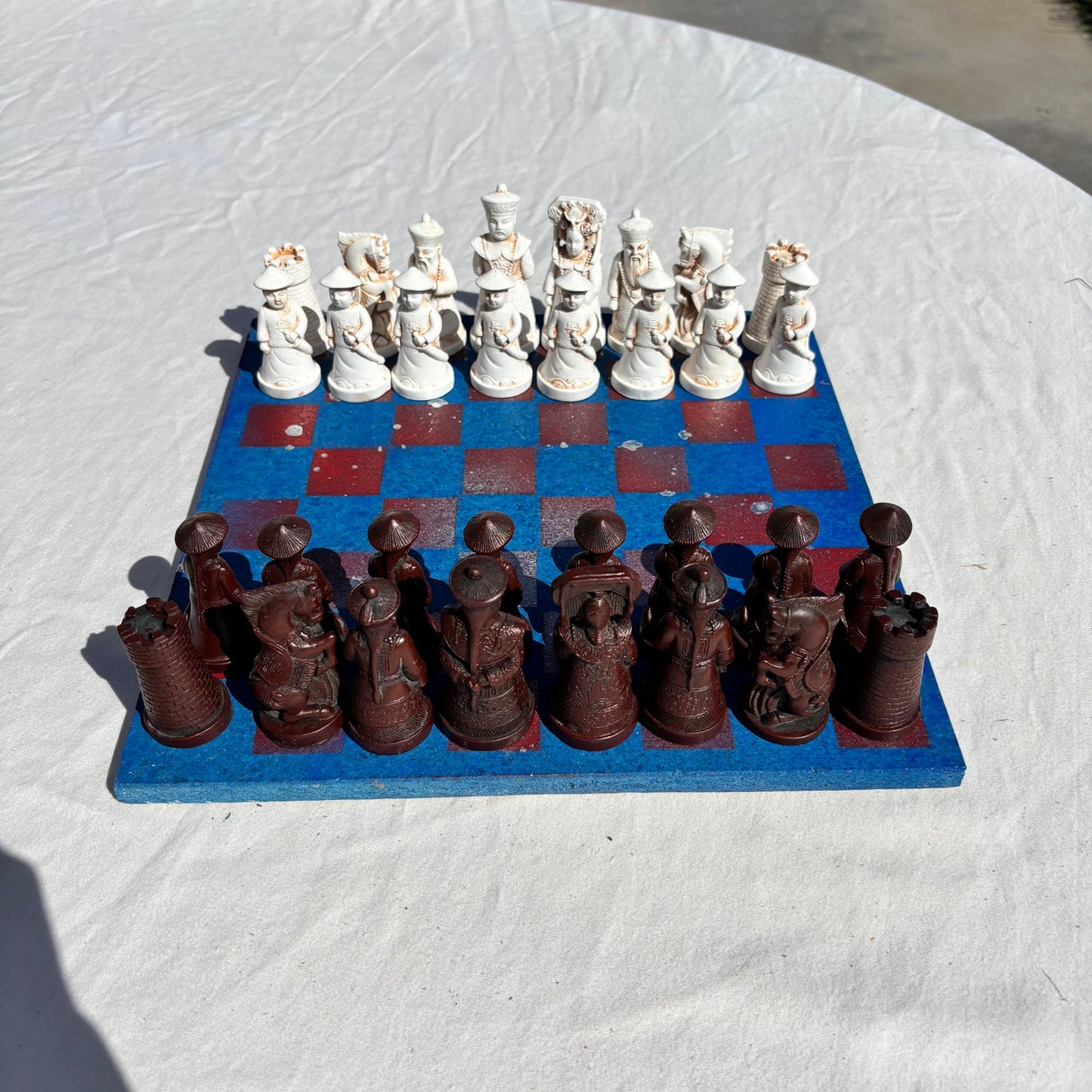 Space Red/Blue - Chinese Edition Chess Set