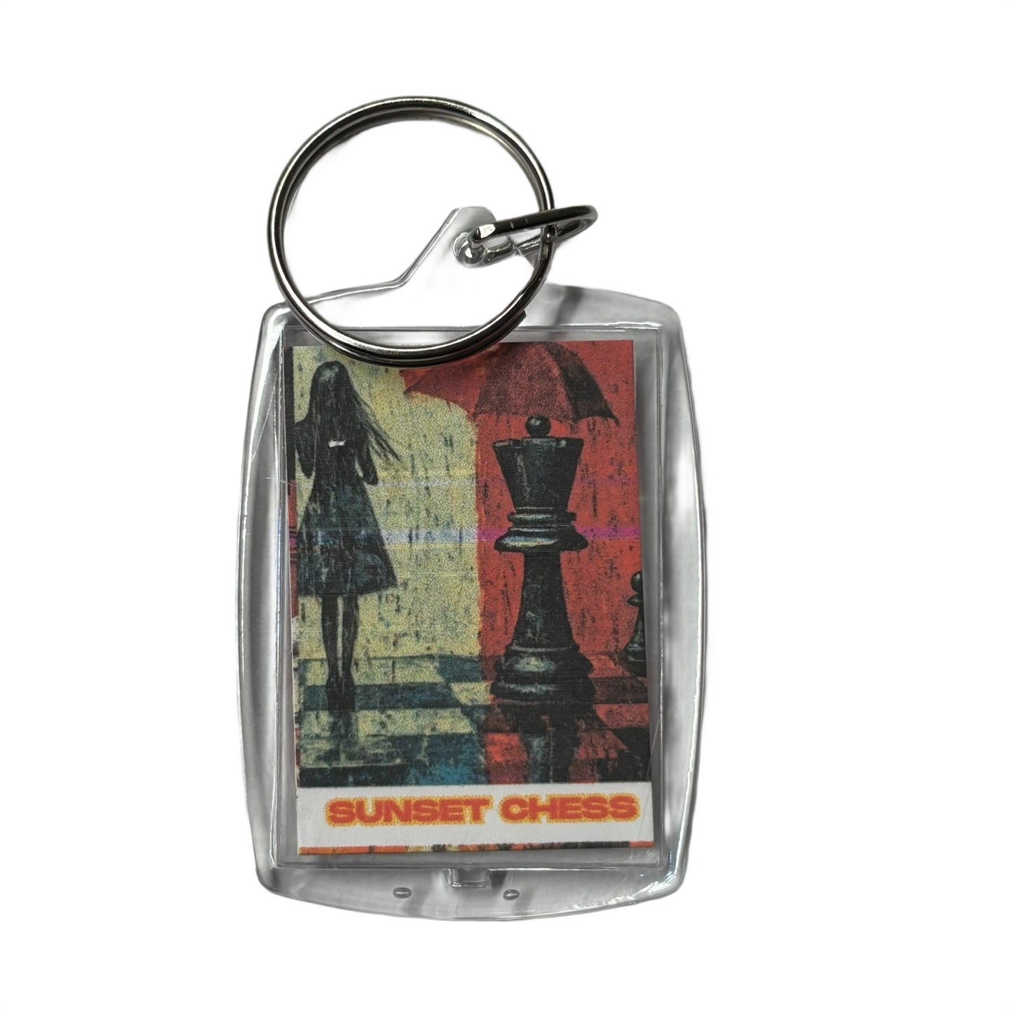Rain Dance - Chess  Photo Keychain