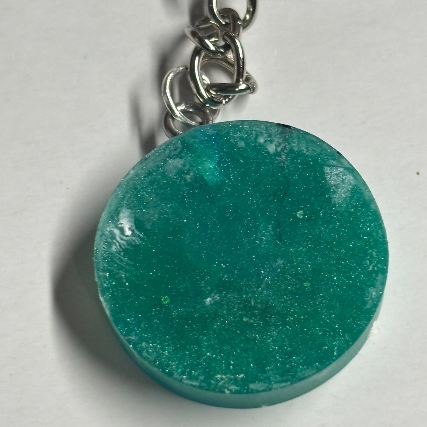 Cool Green Pawn - Handmade Resin Keychain