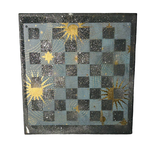 Space Stars - Scrapbook Chess Board