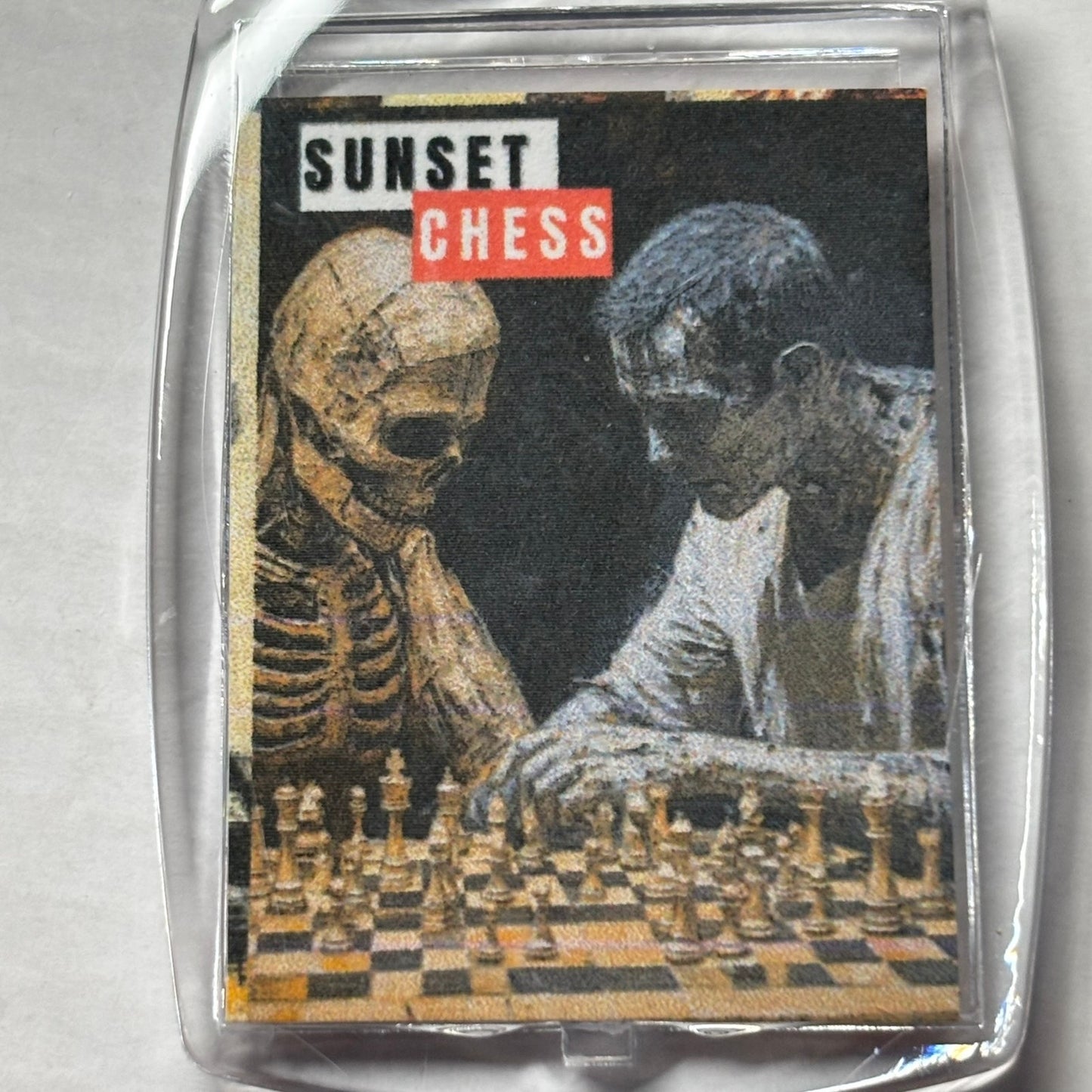 Deadly Game - Chess  Photo Keychain