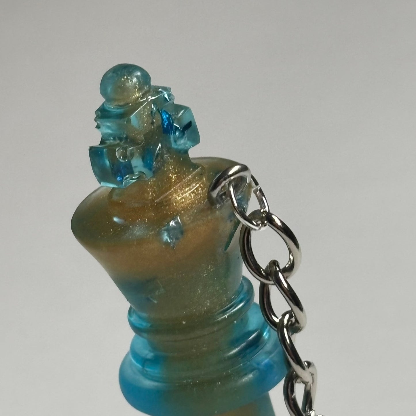 Ocean Beach King - Handmade Resin Keychain