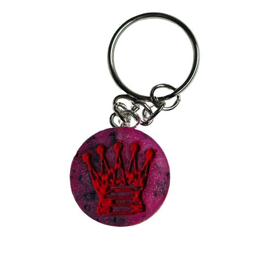 Velvet Queen - Handmade Resin Keychain
