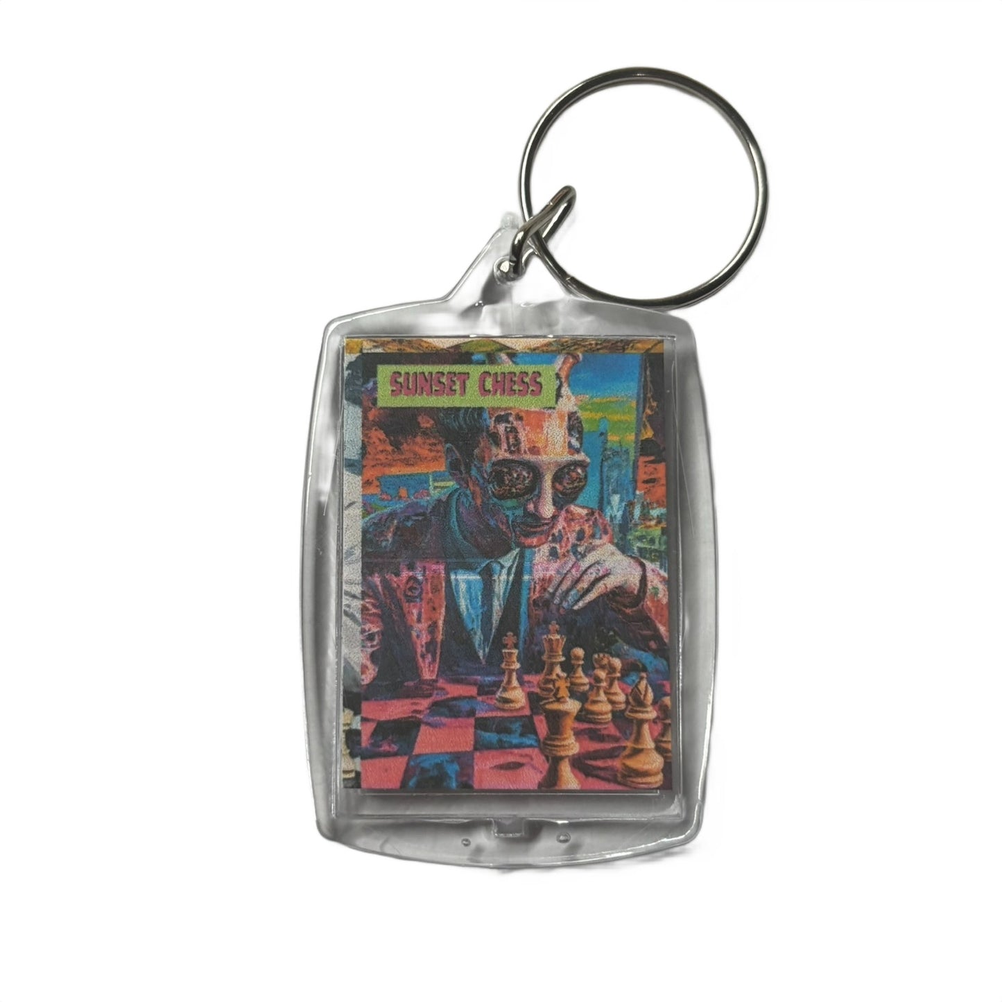 Acid Mix - Chess  Photo Keychain