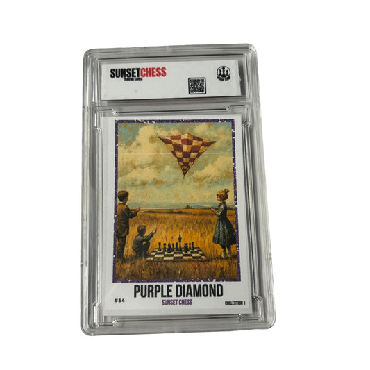 Purple Diamond Collection 1 - Premium Trading Card