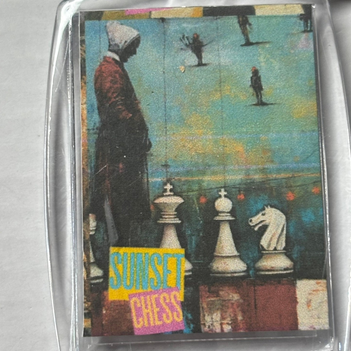 Handmaid - Chess  Photo Keychain