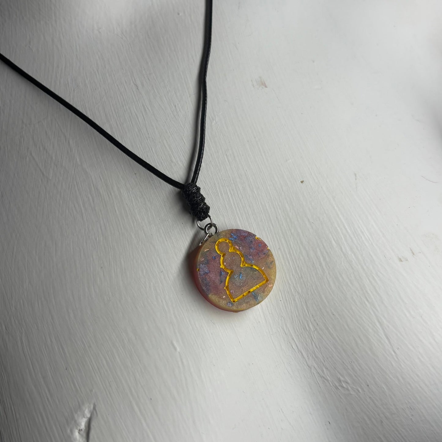 Vintage Pawn Mix - Handmade Resin Chess Necklace