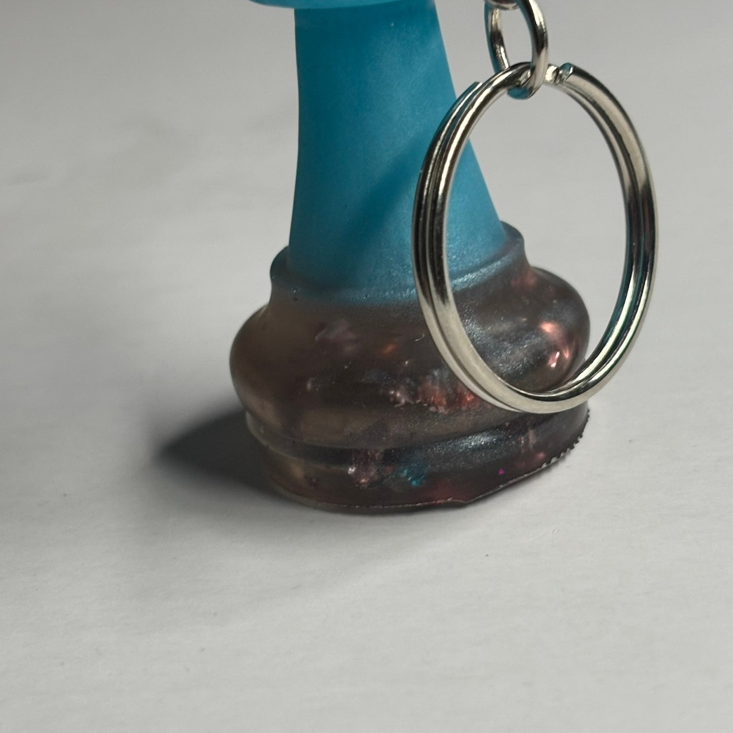 Blue Mixed King - Handmade Resin Keychain
