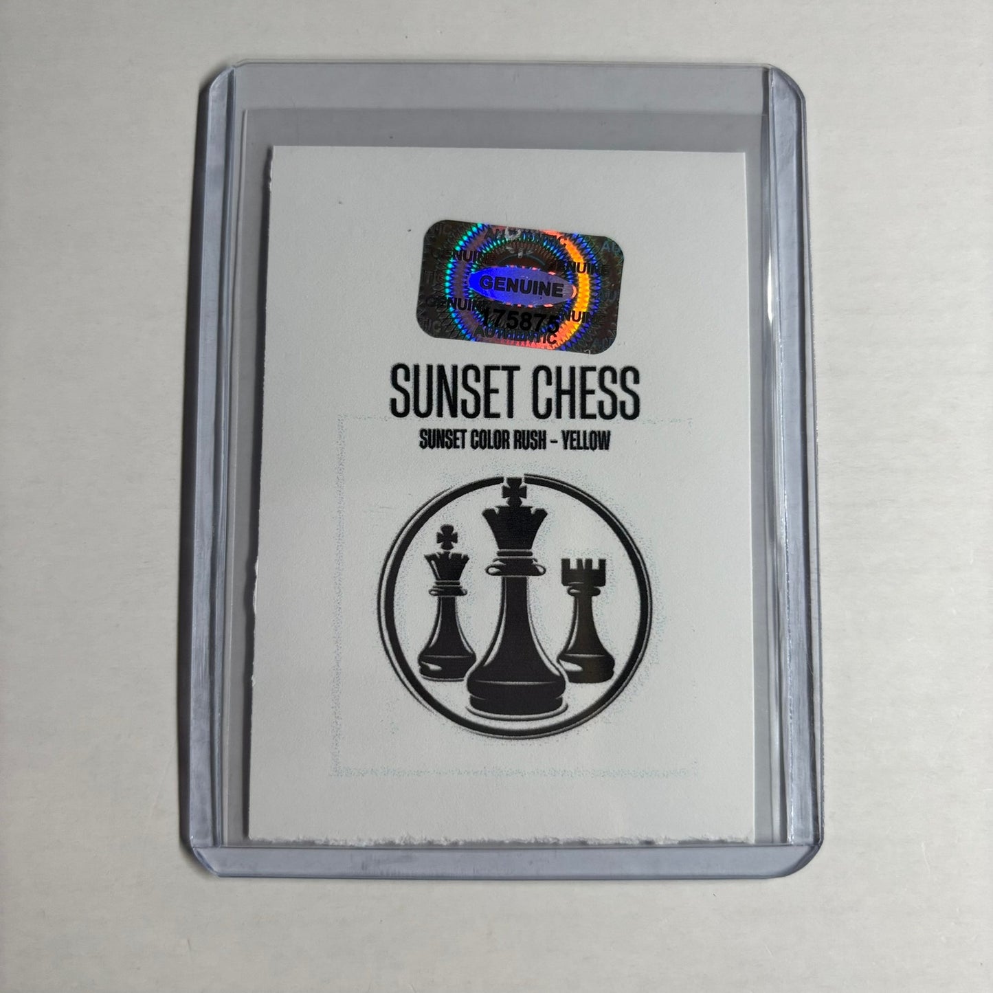 Yellow Collection - Trading Card