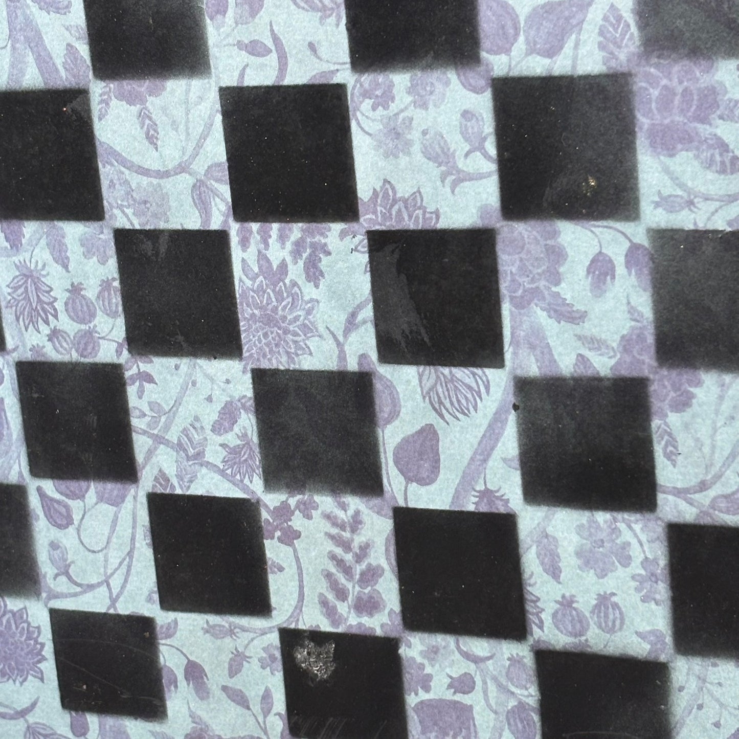 Soft Green - Scrapbook Chess Board