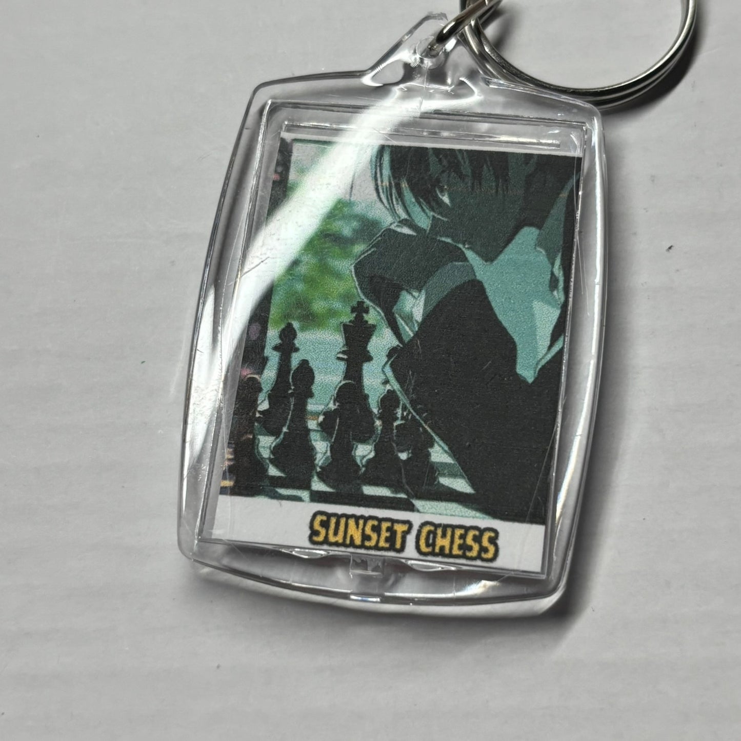 Deep Thoughts - Chess  Photo Keychain