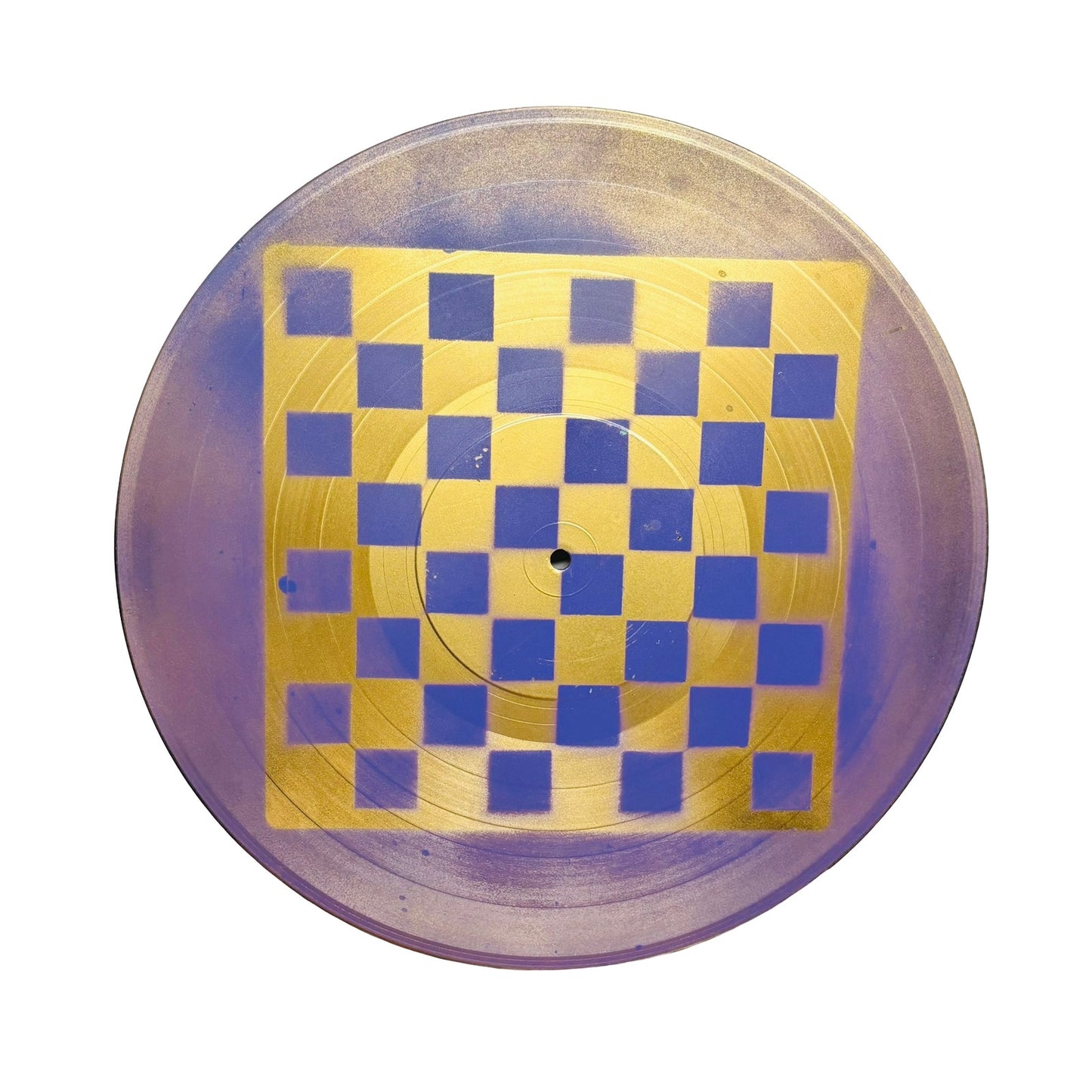 Golden Purple - Vinyl Chess Board