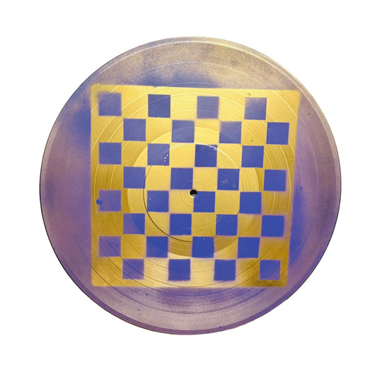 Golden Purple - Vinyl Chess Board