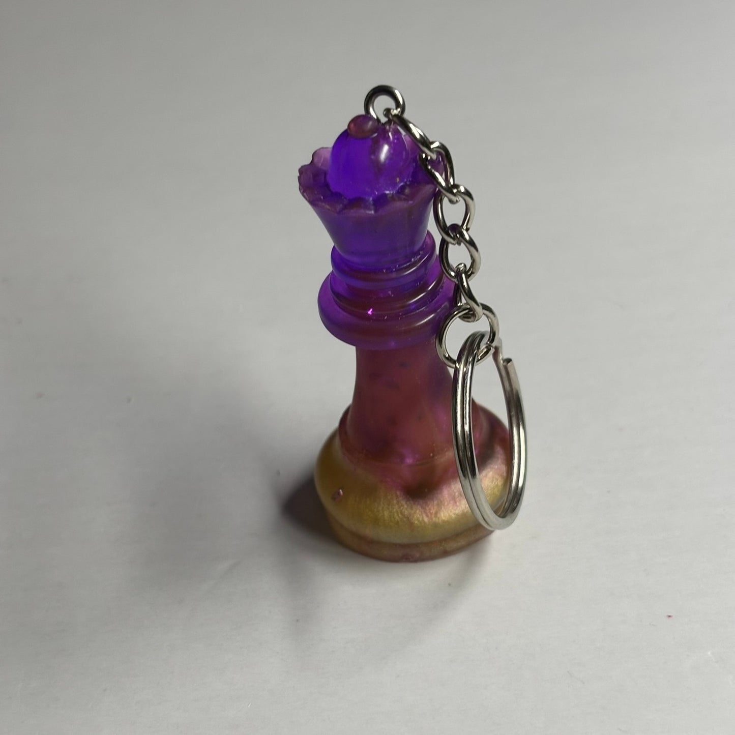 Royal Space Queen - Handmade Resin Keychain