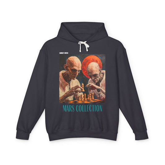 A Duel On Mars - Black Chess Hoodie