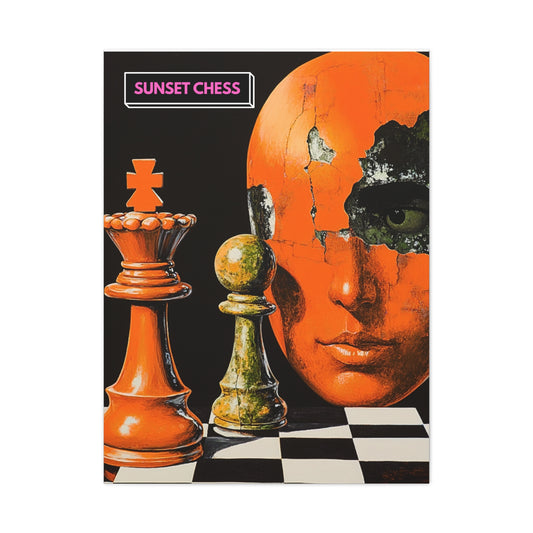 The Secret Eye - Canvas Chess Print 30"x40"