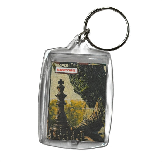 Bush Face - Chess  Photo Keychain