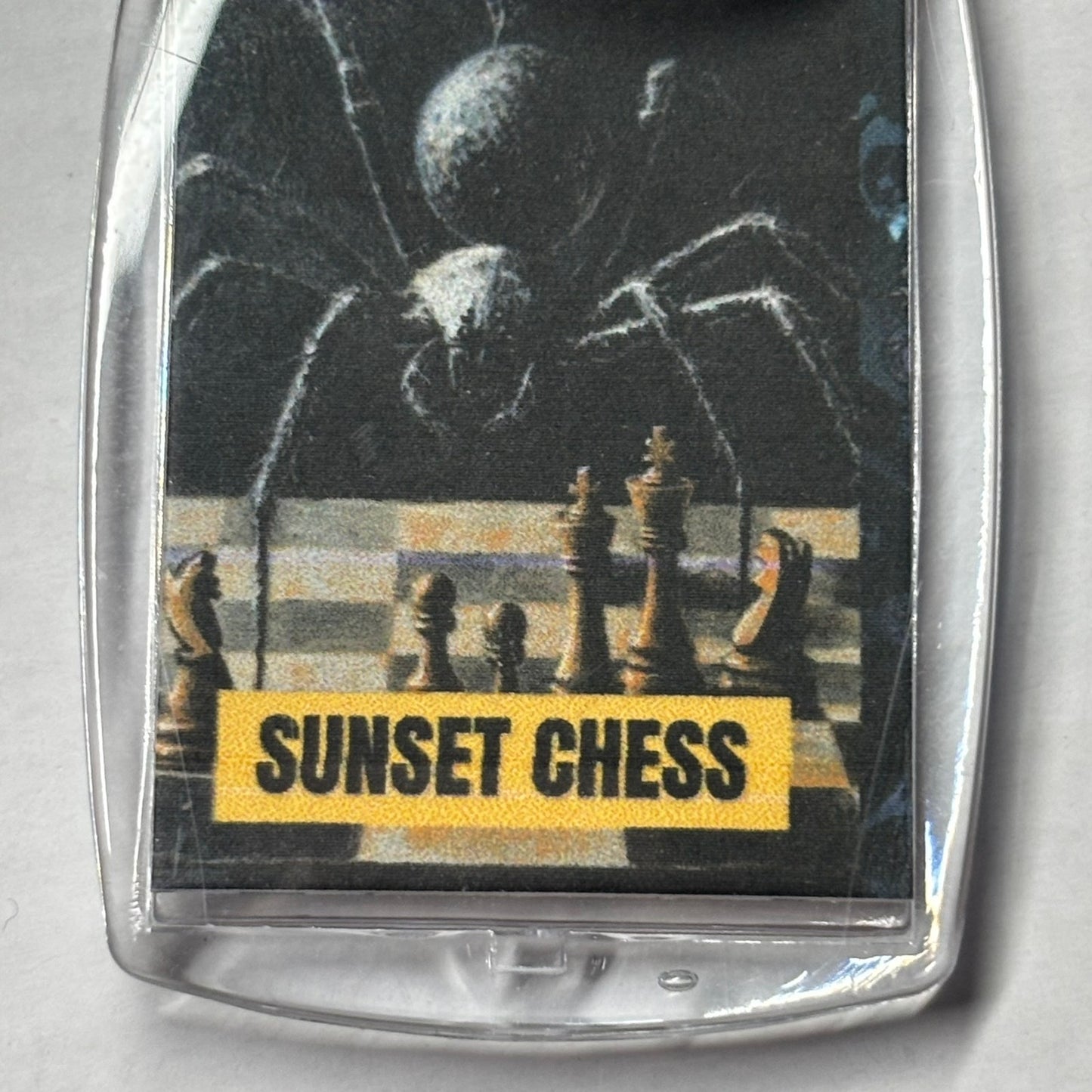 Crawling Down - Chess  Photo Keychain