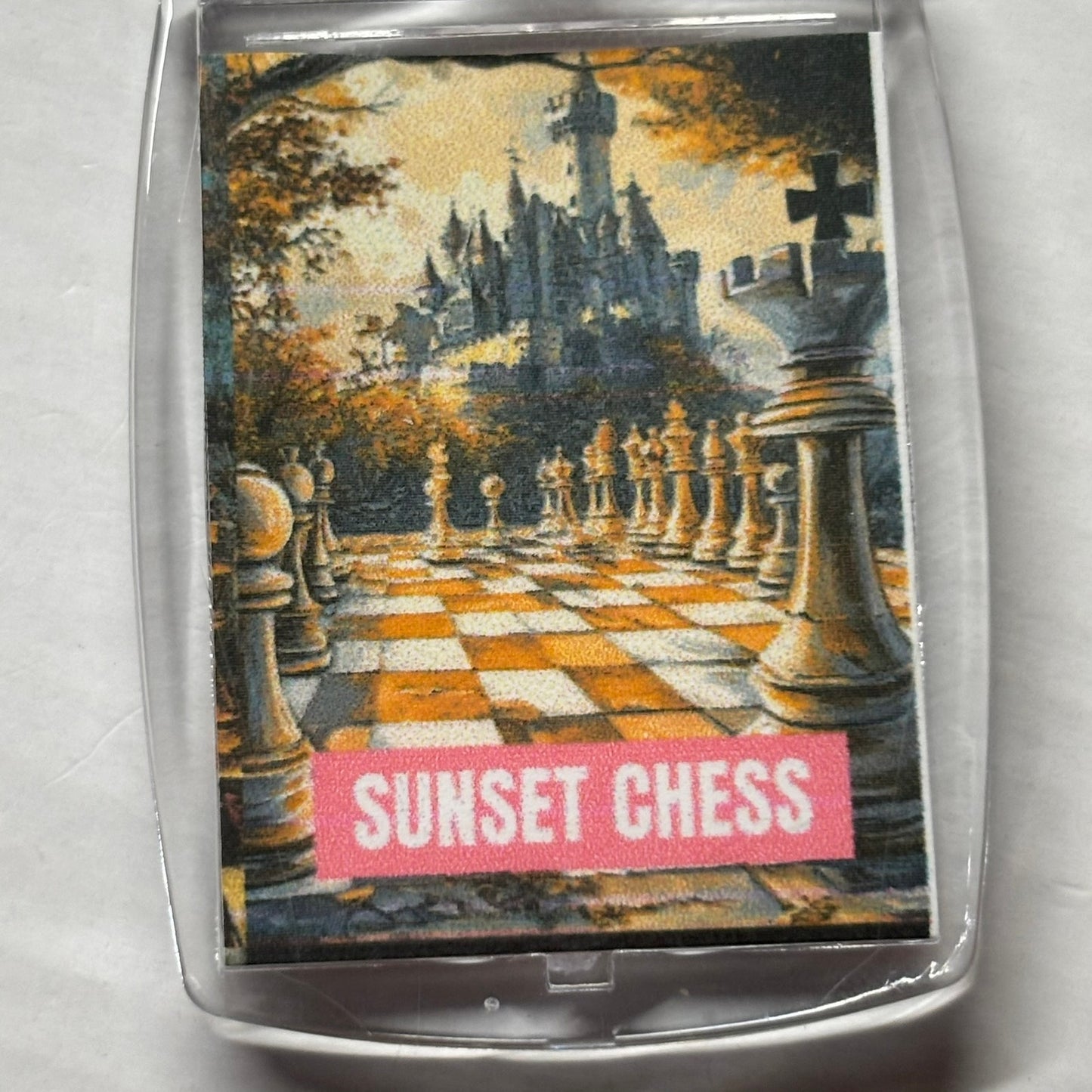 Chess Kingdom - Chess  Photo Keychain