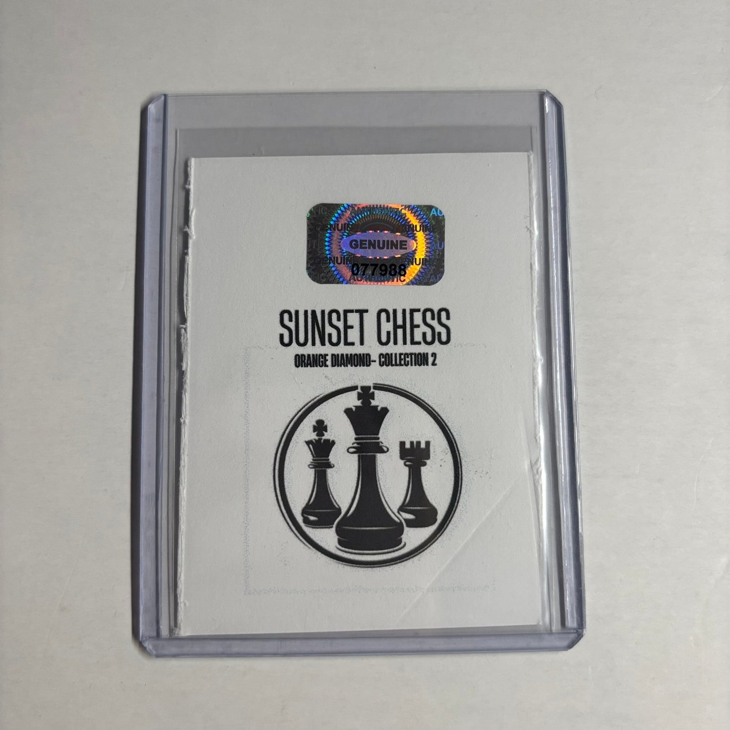 Orange Diamond Collection 2 - Trading Card