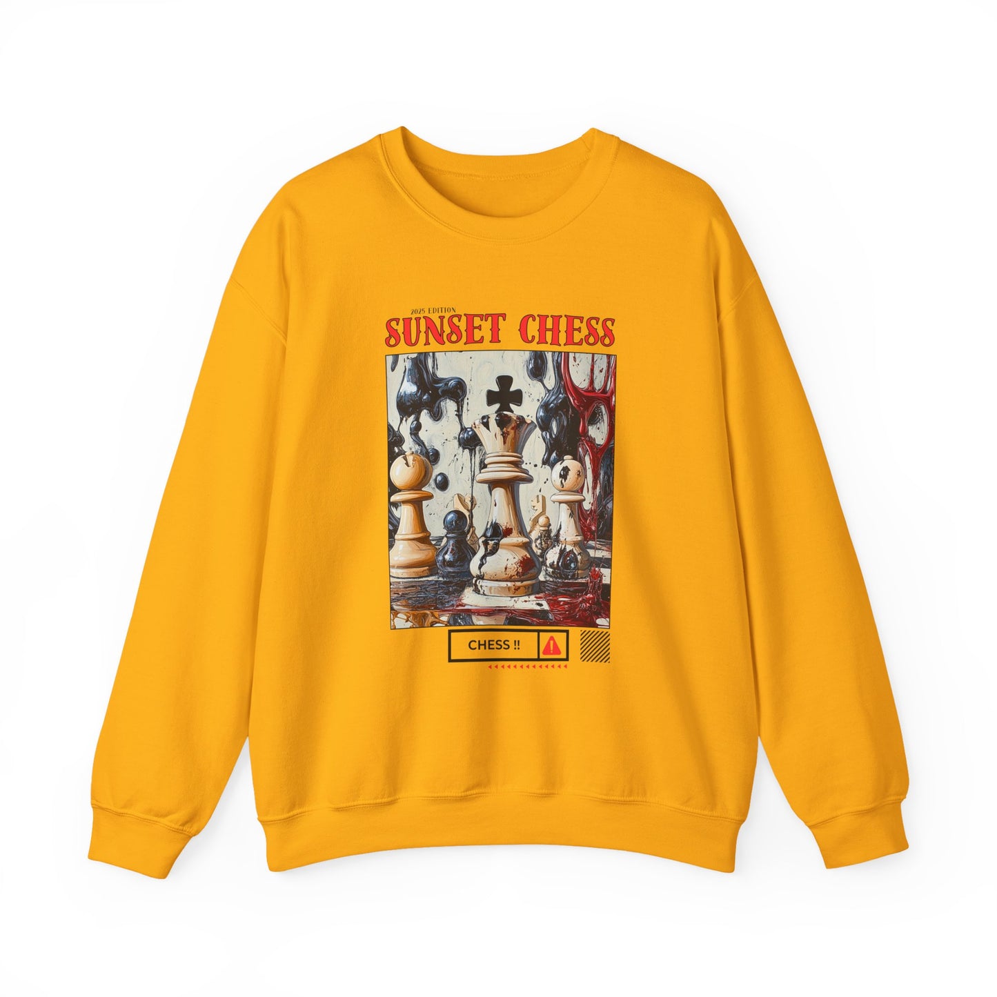 The Melting Regime - Yellow Gold Crewneck Sweater