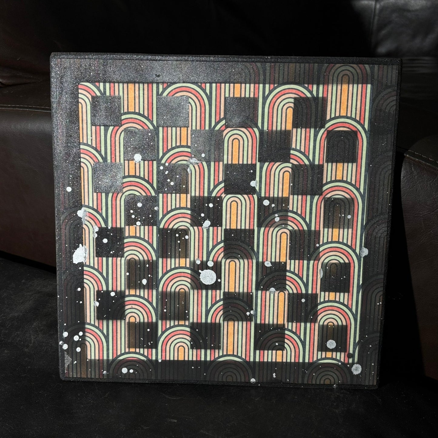 The 70's Vibes - Scrapbook Chess Board