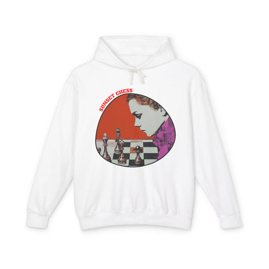 Vintage Woman - White Chess Hoodie