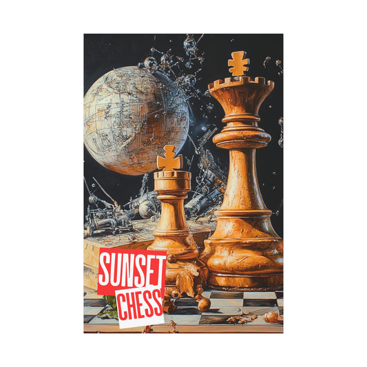 Broken Reality - Canvas Chess Print 40"x60"
