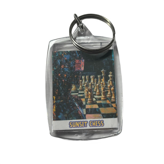 Undercover - Chess  Photo Keychain