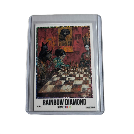 Rainbow Diamond Collection 3 Card #91 - Scrapbook Trading Card