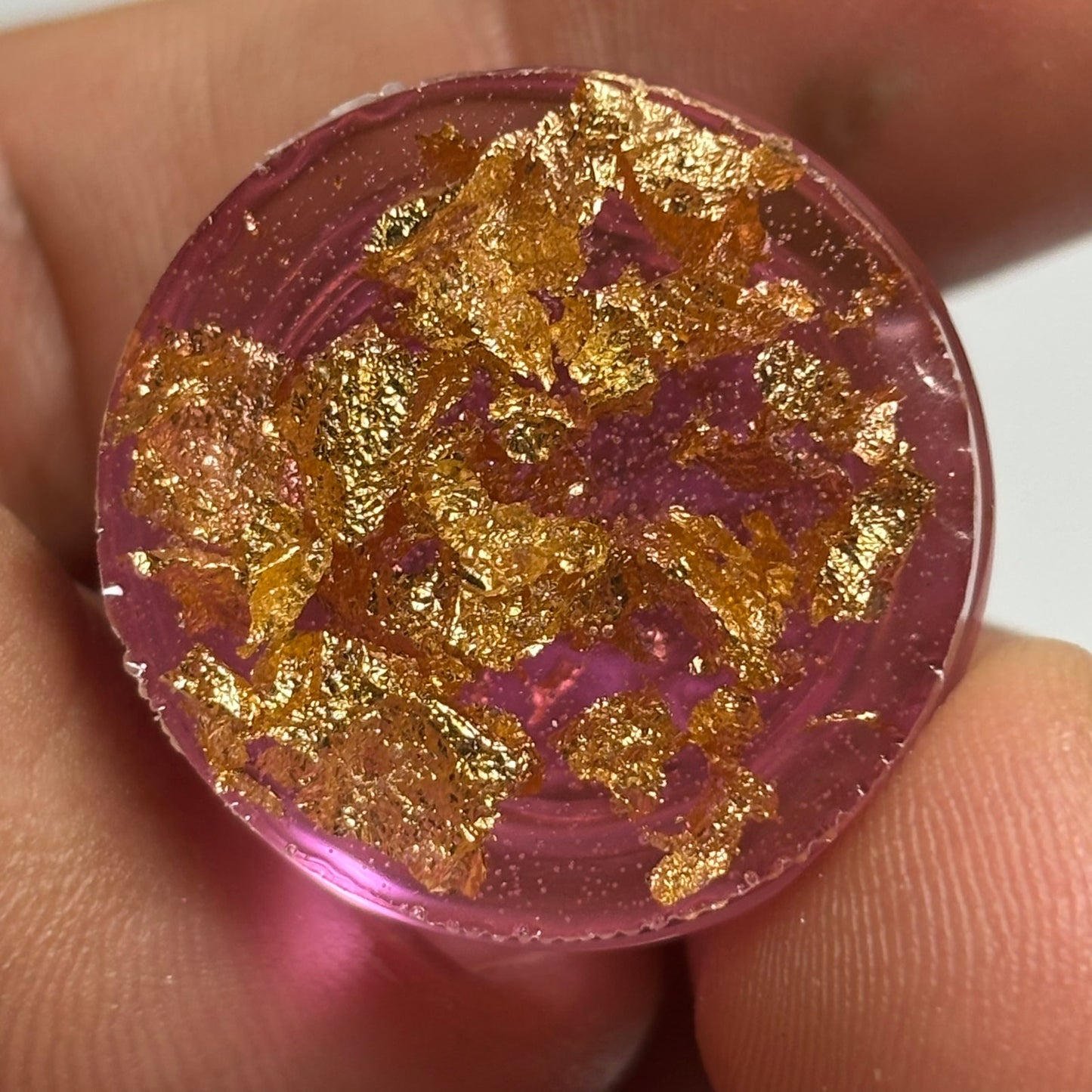 Fabulous Pink Knight - Handmade Resin Keychain