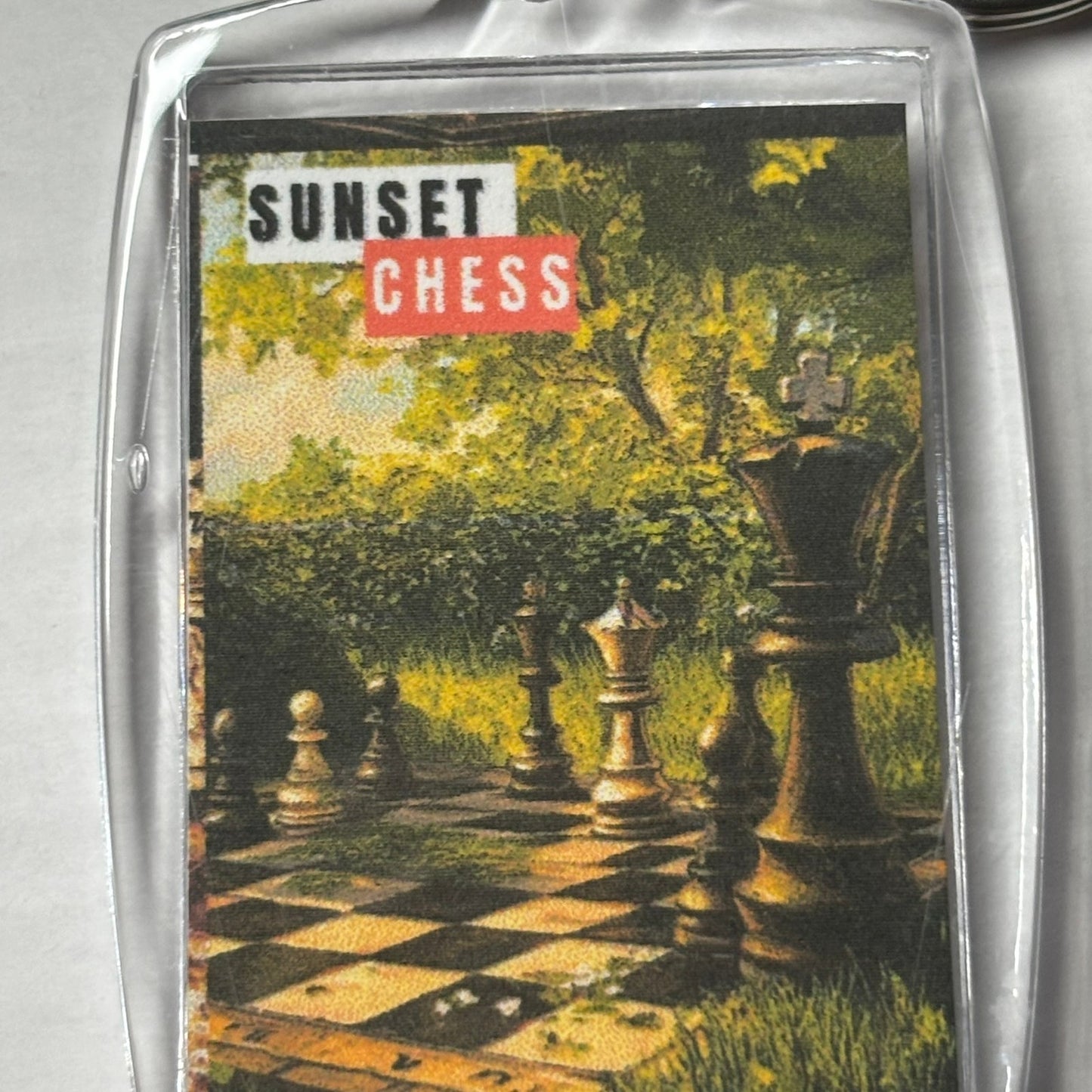 The Meadows - Chess  Photo Keychain