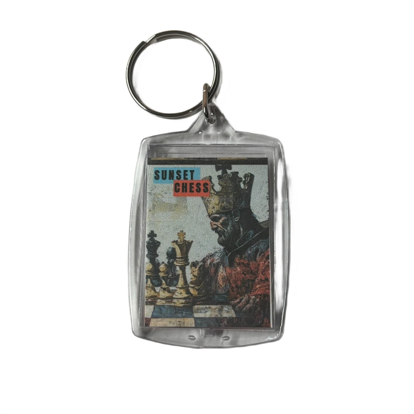 Kings Decision - Chess  Photo Keychain