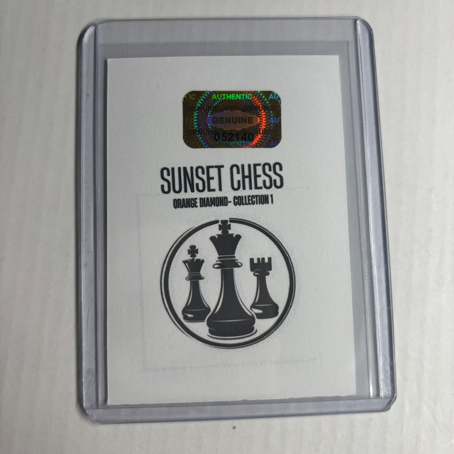 Orange Diamond Collection 1 - Trading Card