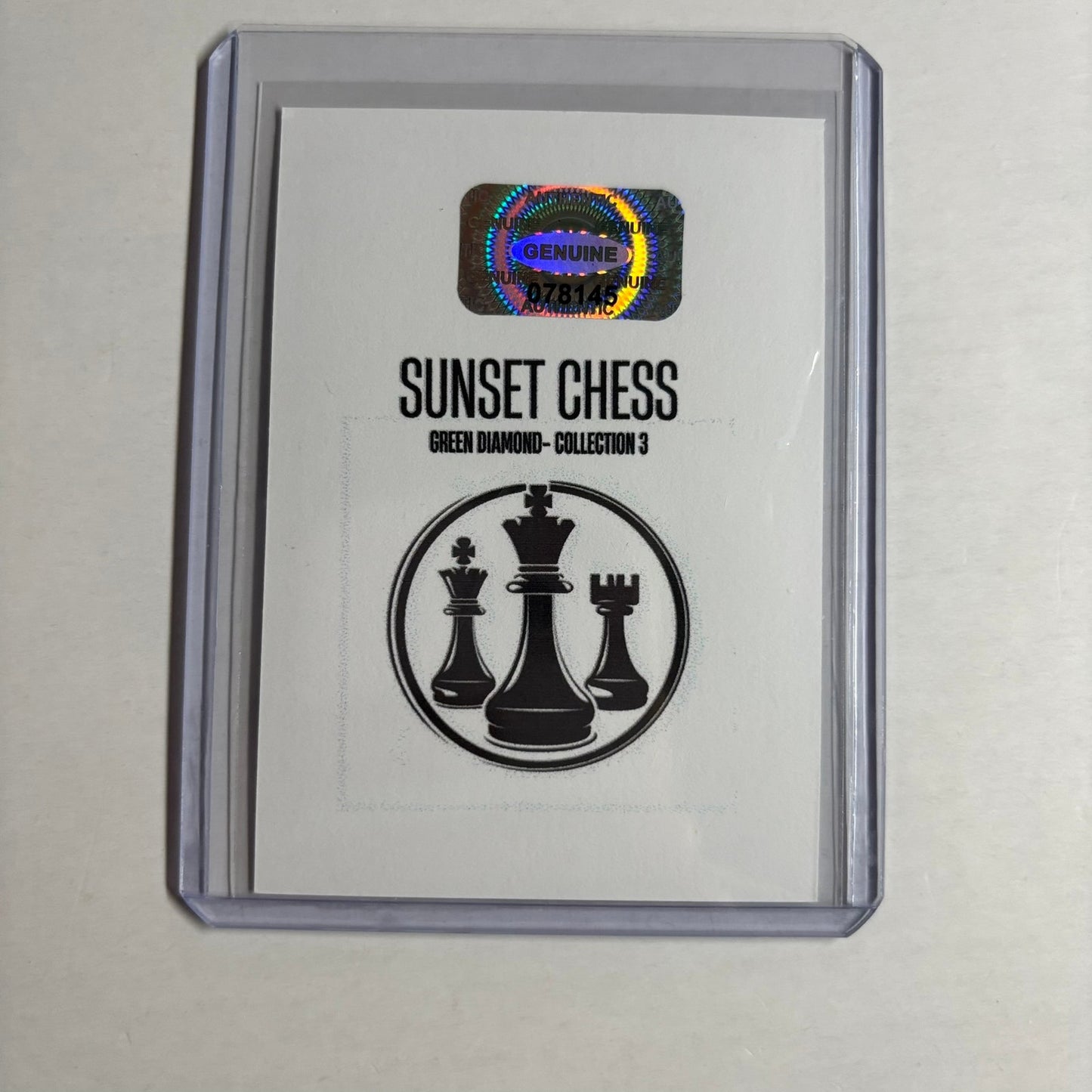 Green Diamond Collection 3 - Trading Card