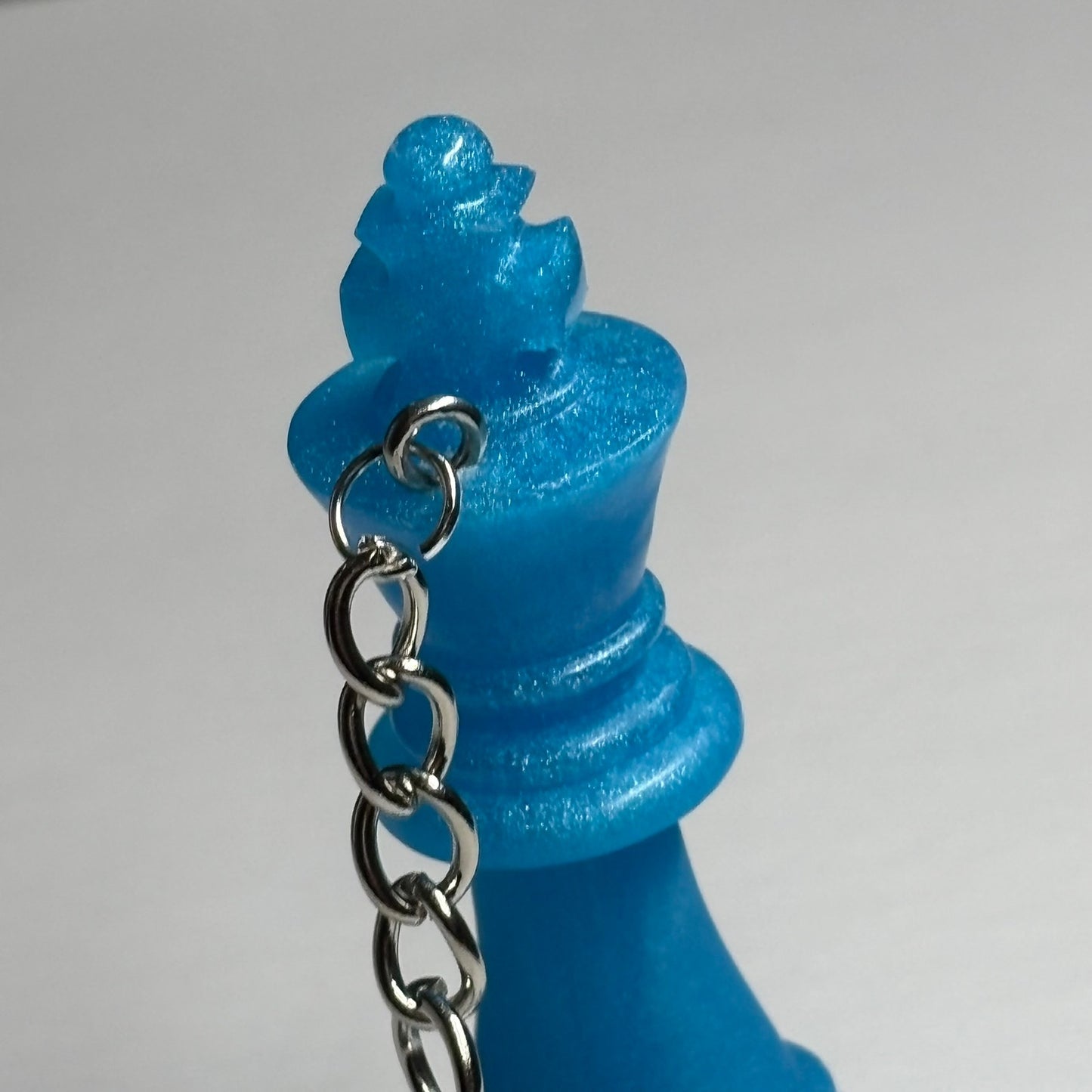 Blue King - Handmade Resin Keychain