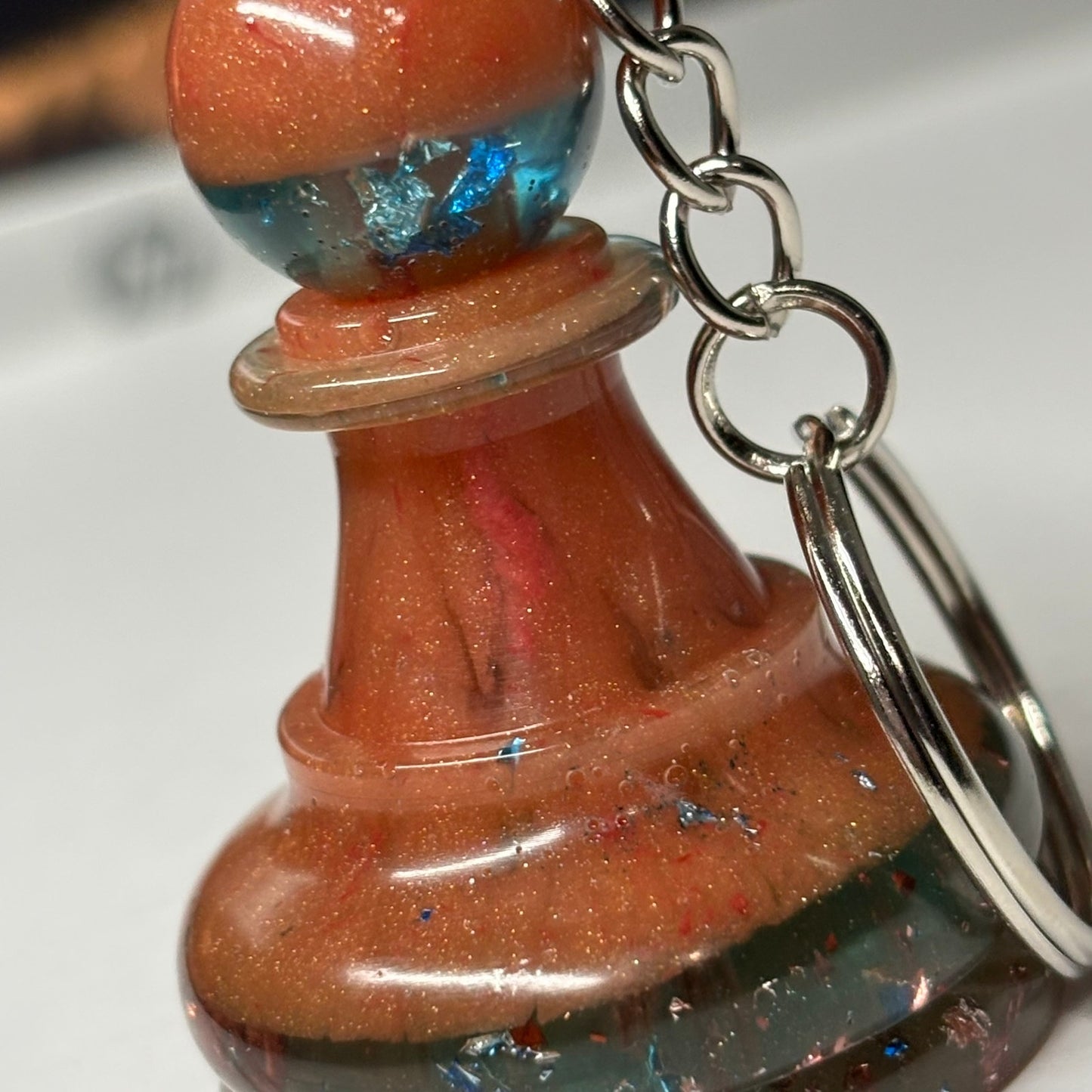 Pawn Royalty - Handmade Resin Keychain - Large Edition