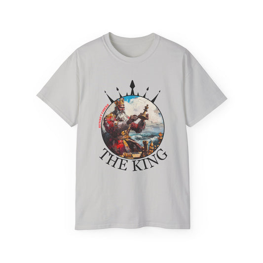 King At Sea - Ice Gray Chess T Shirt