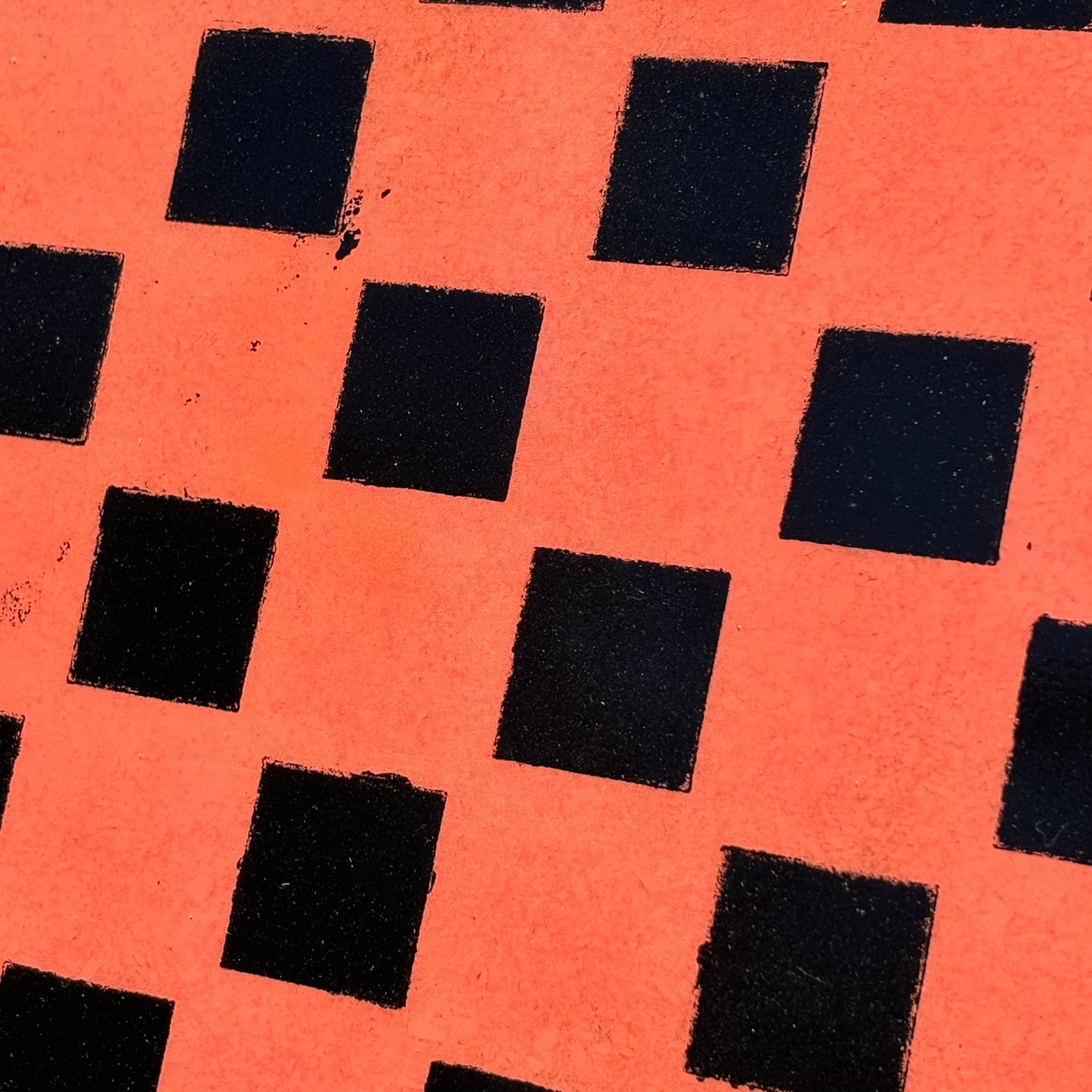 Peach Pink - Resin Coated Chess Board