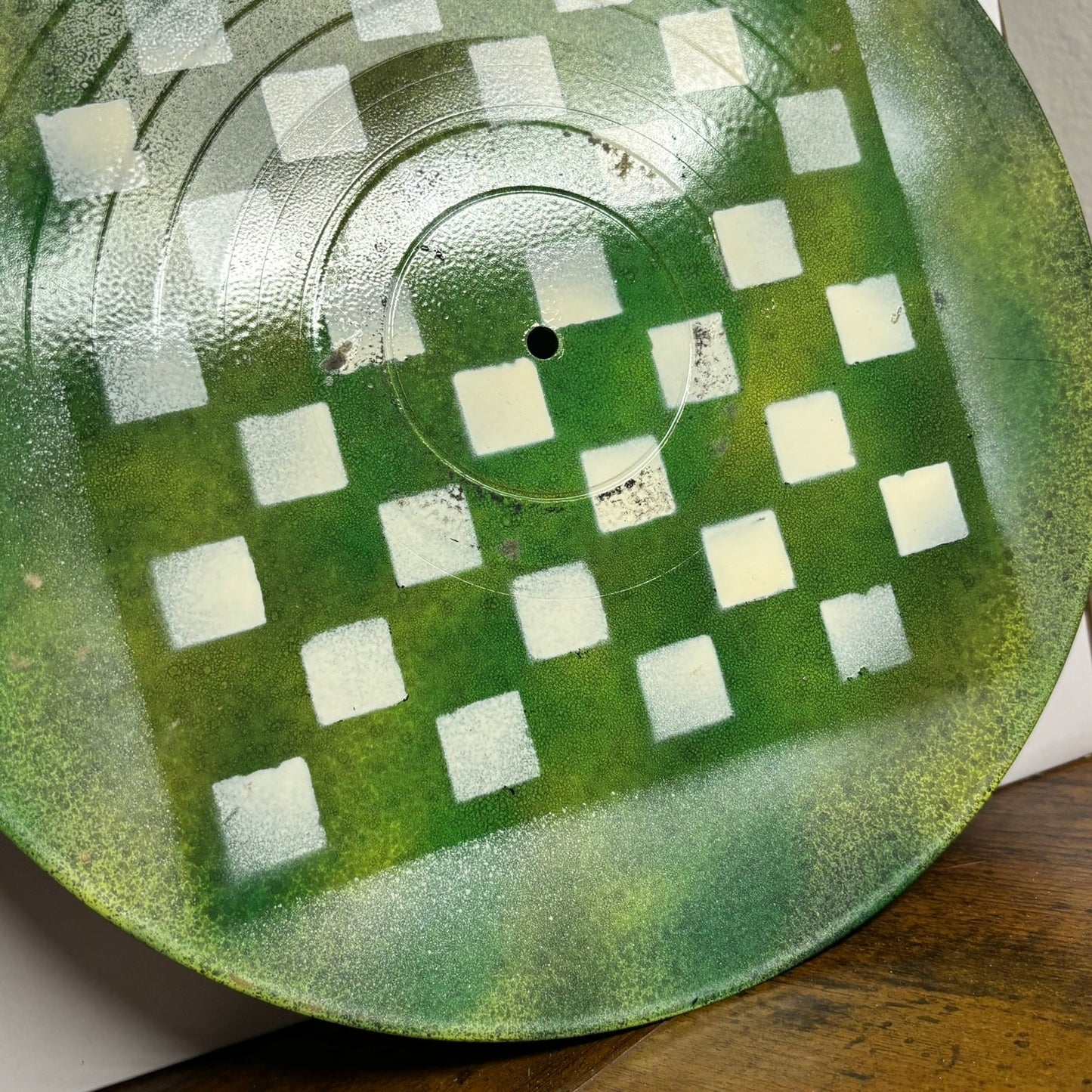 Lemon Green - Vinyl Chess Board