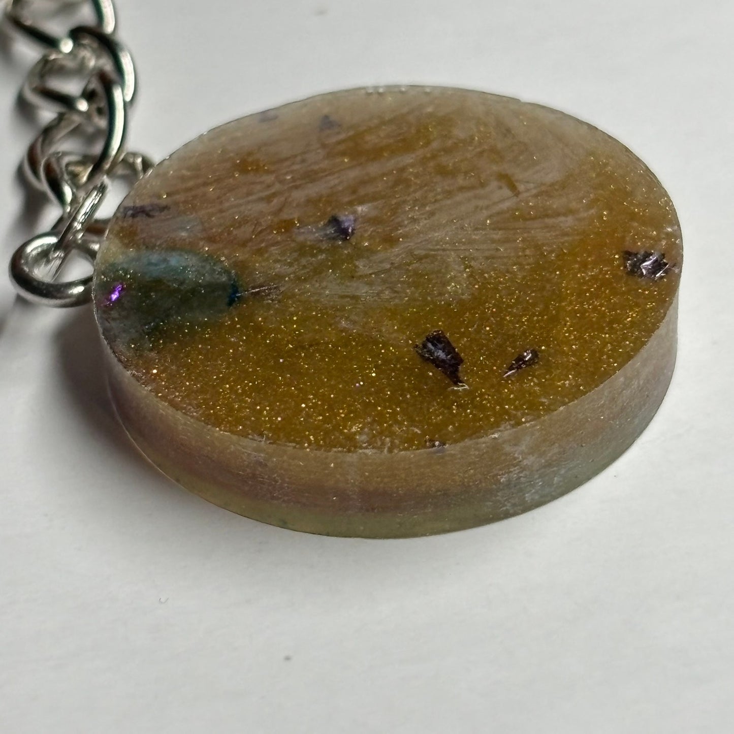 Coffee Brown Pawn - Handmade Resin Keychain