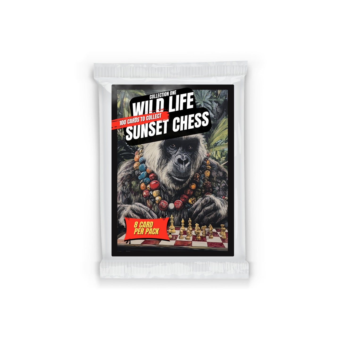 Wild Life Collection 1 - Sunset Chess Scrapbook Card Pack