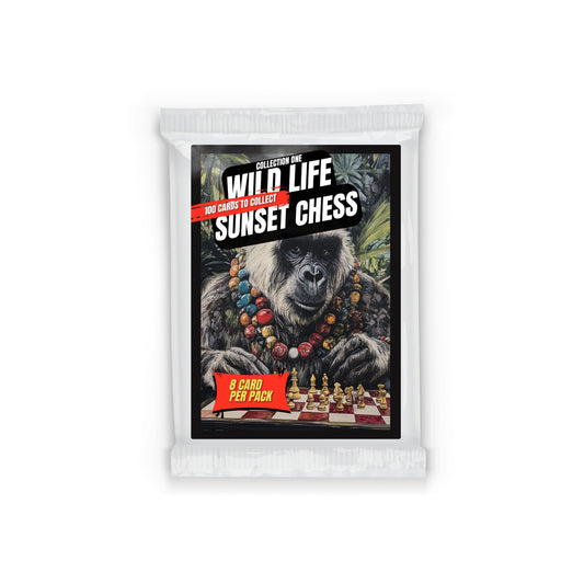 Wild Life Collection 1 - Sunset Chess Scrapbook Card Pack