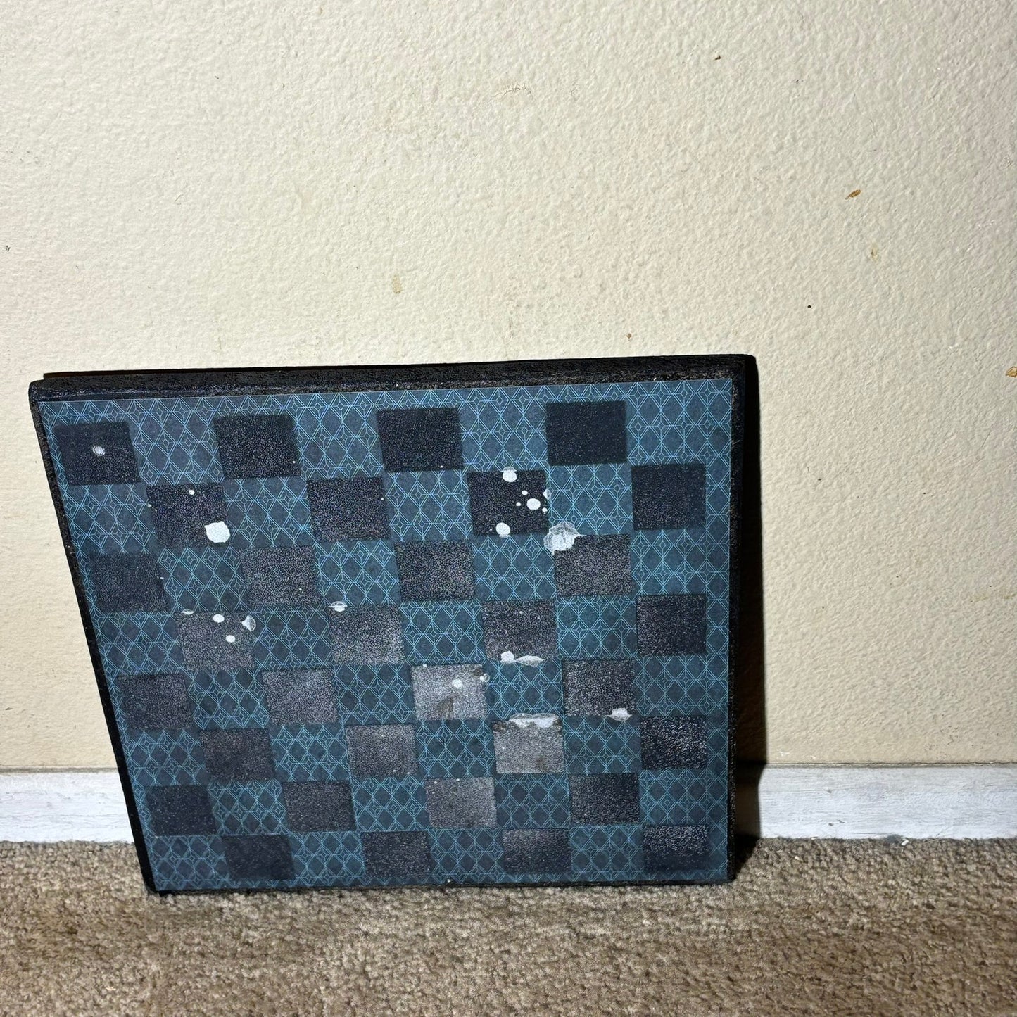 Matrix Green - Scrapbook Chess Board